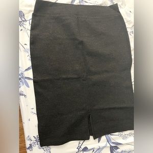Black pencil skirt